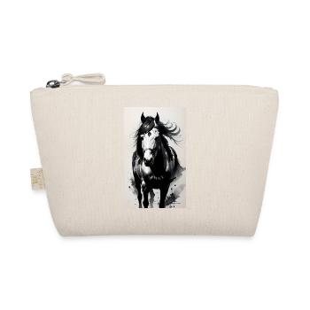 Horse | Horseback riding | Animal | Mount | Colorful - Organic Pouch - nature - Front