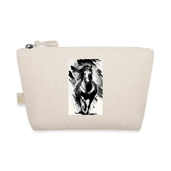 Horse | Horseback riding | Animal | Mount | Colorful - Organic Pouch - nature - Front