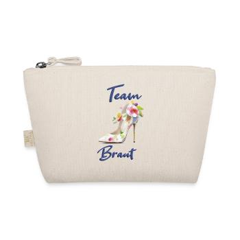 Team Braut - Bio-Täschchen - Natur - Vorne