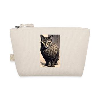 Cat | Pet | Cat Fan | cute | Kitten - Organic Pouch - nature - Front