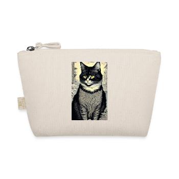 Cat | Pet | Cat Fan | cute | Kitten - Organic Pouch - nature - Front