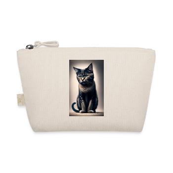 Cat | Pet | Cat Fan | cute | Kitten - Organic Pouch - nature - Front