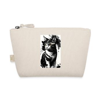 Cat | Pet | Cat Fan | cute | Kitten - Organic Pouch - nature - Front