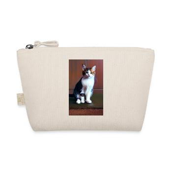 Cat | Pet | Cat Fan | cute | Kitten - Organic Pouch - nature - Front