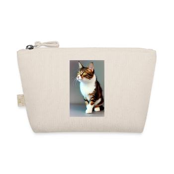 Cat | Pet | Cat Fan | cute | Kitten - Organic Pouch - nature - Front