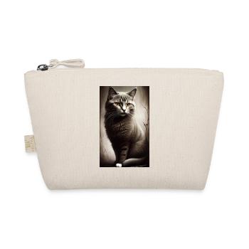 Cat | Pet | Cat Fan | cute | Kitten - Organic Pouch - nature - Front