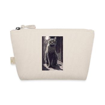 Cat | Pet | Cat Fan | cute | Kitten - Organic Pouch - nature - Front