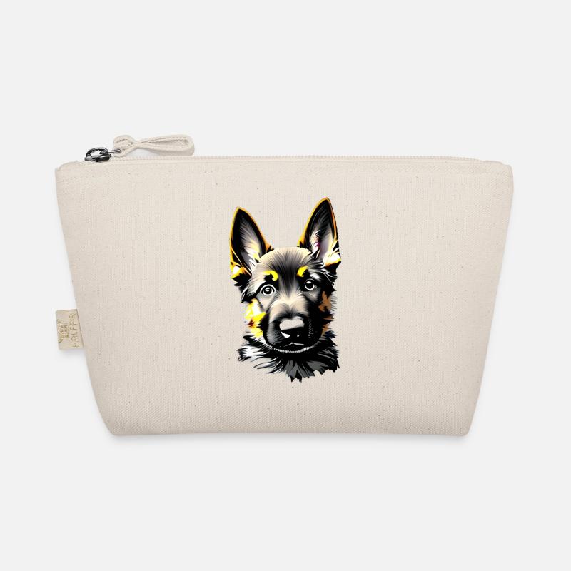 German Shepherd Dog Owner Puppy Organic Pouch