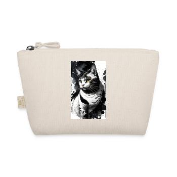 Cat | Pet | Cat Fan | cute | Kitten - Organic Pouch - nature - Front