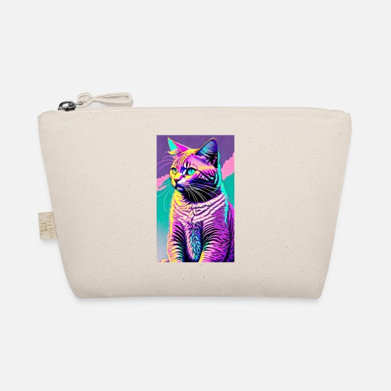 Chat | Animal de compagnie | Fan de chat | mignon | Chaton Trousse biologique