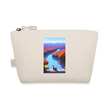 Cat | Pet | Cat Fan | Anime | Kitten - Organic Pouch - nature - Front
