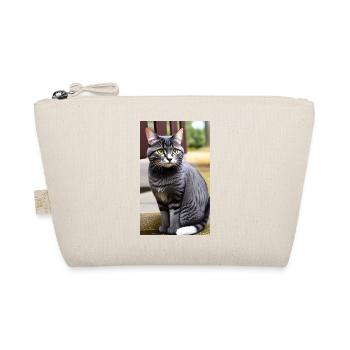 Cat | Pet | Cat Fan | cute | Kitten - Organic Pouch - nature - Front