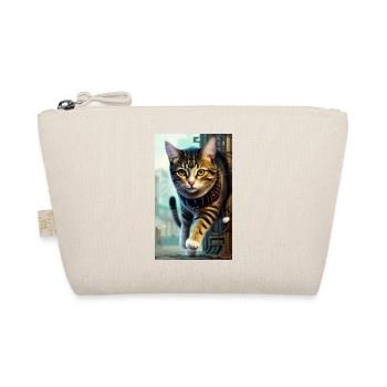 Cat | Pet | Cat Fan | cute | Kitten - Organic Pouch - nature - Front