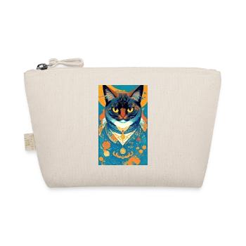 Cat | Pet | Cat Fan | cute | Kitten - Organic Pouch - nature - Front