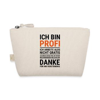 Handwerker Handyman Handwerk Werkzeug Baustelle - Bio-Täschchen - Natur - Vorne