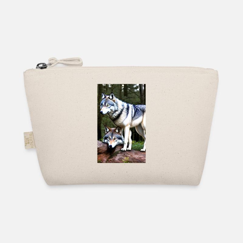 Wolf | Raubtier | Hund | Mystisch Bio-Täschchen