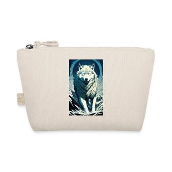 Wolf | Predator | Dog | Mystical - Organic Pouch - nature - Front