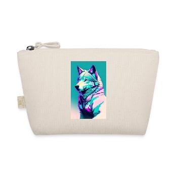 Wolf | Predator | Dog | Mystical - Organic Pouch - nature - Front