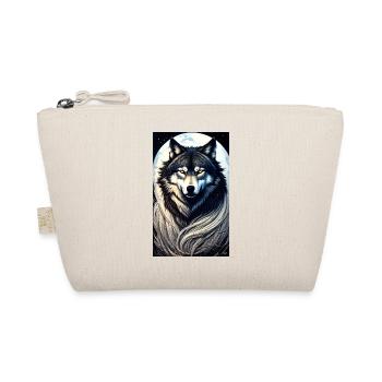 Wolf | Predator | Dog | Mystical - Organic Pouch - nature - Front