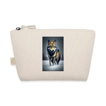 Wolf | Raubtier | Hund | Mystisch - Bio-Täschchen - Natur - Vorne