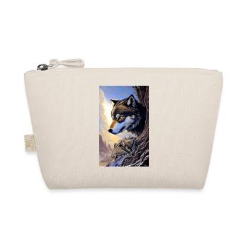 Wolf | Predator | Dog | Mystical - Organic Pouch - nature - Front