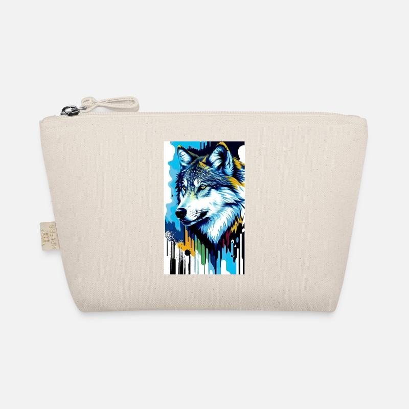 Wolf | Raubtier | Hund | Mystisch Bio-Täschchen