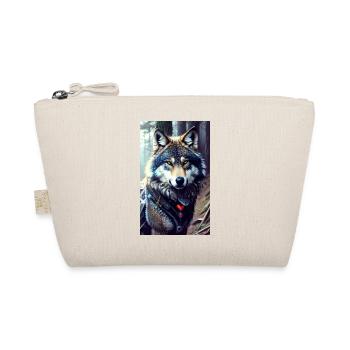 Wolf | Raubtier | Hund | Mystisch - Bio-Täschchen - Natur - Vorne