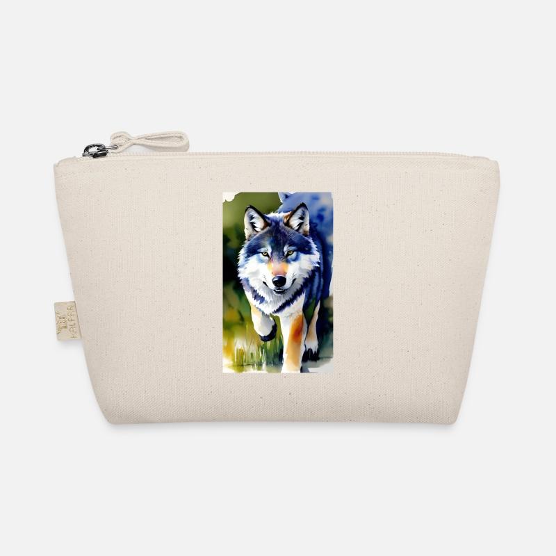 Wolf | Raubtier | Hund | Mystisch Bio-Täschchen