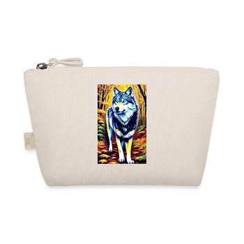 Wolf | Predator | Dog | Mystical - Organic Pouch - nature - Front