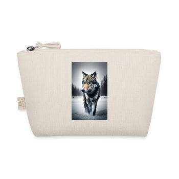 Wolf | Raubtier | Hund | Mystisch - Bio-Täschchen - Natur - Vorne