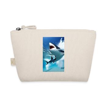 Shark | Great White Shark | Sea creature | Fish - Organic Pouch - nature - Front