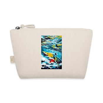 Shark | Great White Shark | Sea creature | Fish - Organic Pouch - nature - Front