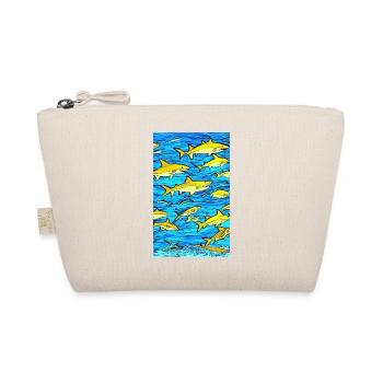 Shark | Great White Shark | Sea creature | Fish - Organic Pouch - nature - Front