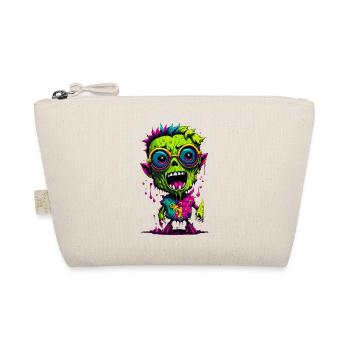 Colorful cool zombie - Organic Pouch - nature - Front