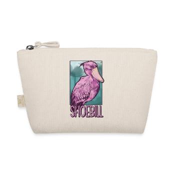 Shoebill Bird Ornithologist Forest I Gift - Organic Pouch - nature - Front