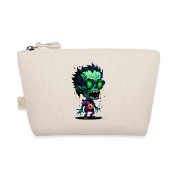 Colorful cool zombie - Organic Pouch - nature - Front