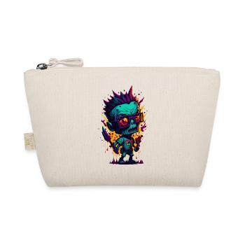 Colorful cool zombie - Organic Pouch - nature - Front