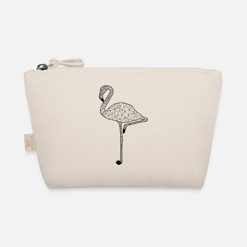 Flamingoo GeomeTRIX - Bio-Täschchen - Natur