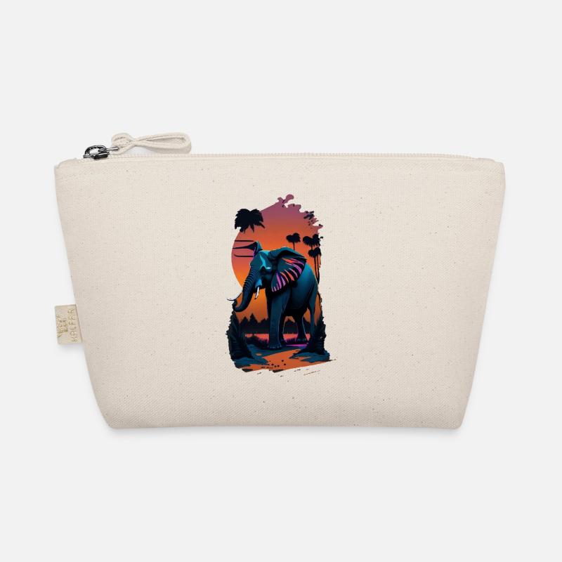 Eléphant, rue à Miami, couleurs vives, Trousse biologique