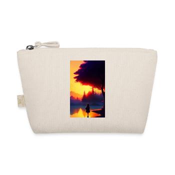 Woman | Face | Girls | Anime - Organic Pouch - nature - Front