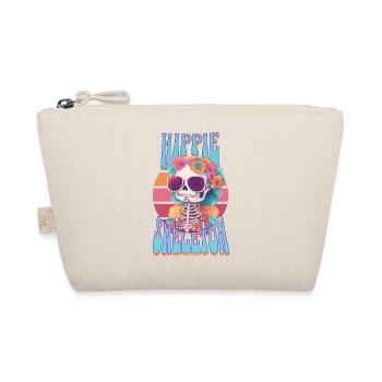 hippie skeleton - Organic Pouch - nature - Front