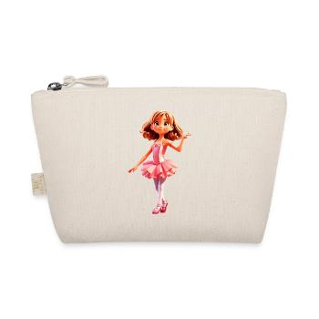 Ballet Girl - Organic Pouch - nature - Front