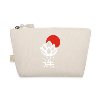 Lotus blanc et soleil rouge - Trousse biologique - nature - Devant