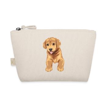 Niedlicher Golden Retriever Welpe - Bio-Täschchen - Natur - Vorne