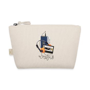 Retro Walkman - Organic Pouch - nature - Front