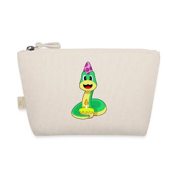 Snake Birthday Candle Cake - Organic Pouch - nature - Front