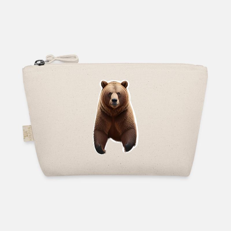 Brown bear Organic Pouch