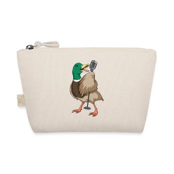 Canard Chanteur Microphone Chant - Trousse biologique - nature - Devant