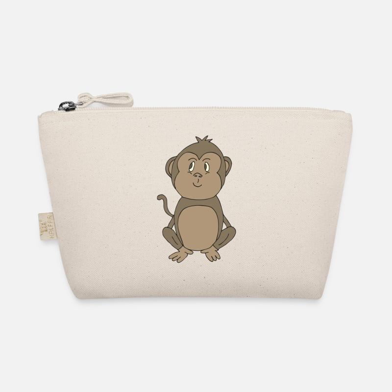 Monkey Funny Organic Pouch