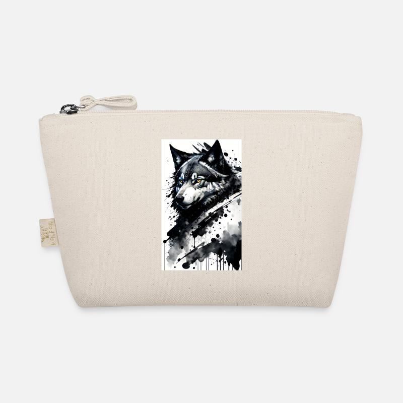 Wolf Pride: Your Style, Your Wildness - Organic Pouch - nature